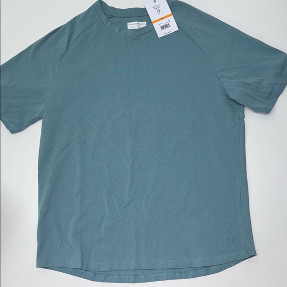 🔥Original Penguin  men’s Slate Blue Tee Sz Small New - Picture 1 of 8